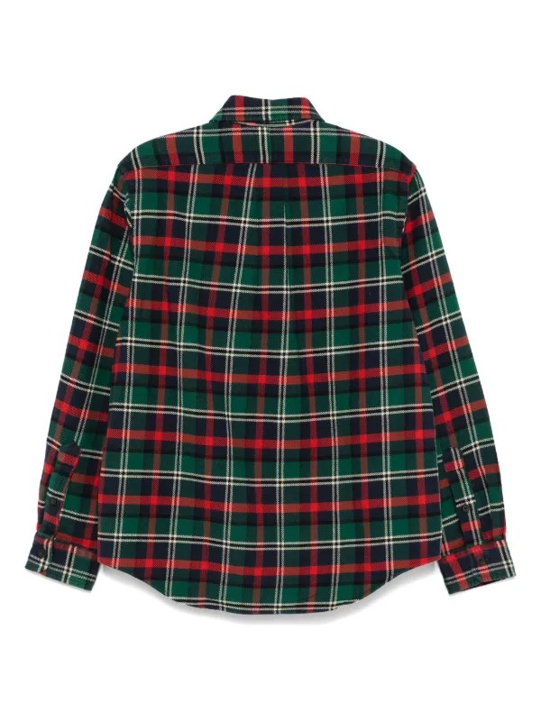Plaid Shirt Green Red And Black Shirt Polo Ralph Lauren Plaid