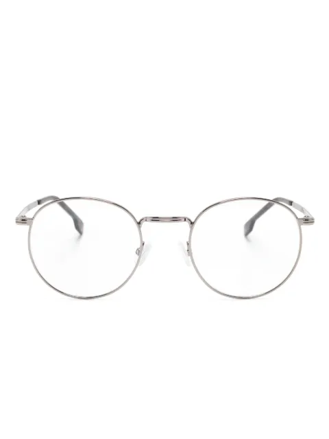 BOSS round-frame glasses