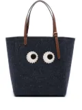 Anya Hindmarch Small Eyes tote bag - Blue