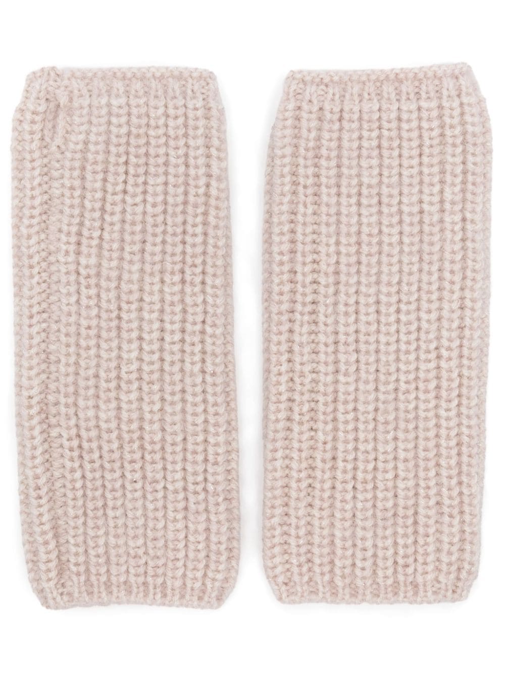 knitted gloves