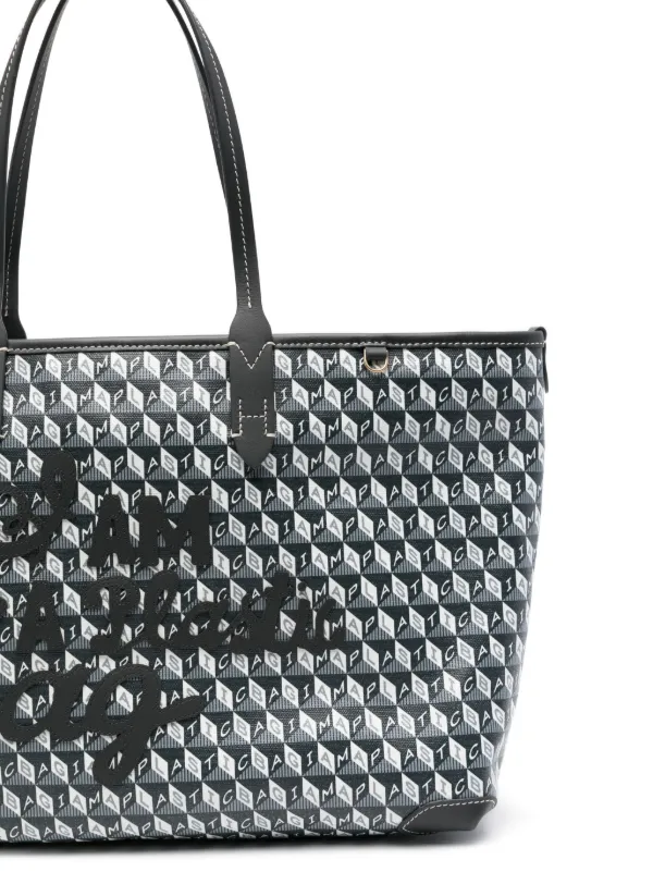 Anya Hindmarch I Am A Plastic Bag ハンドバッグ S | グレー