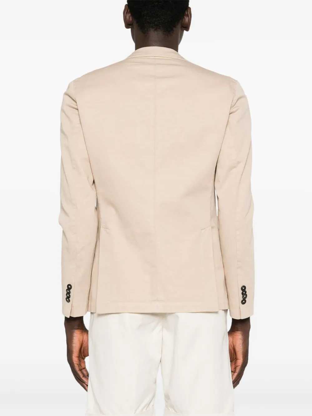 Manuel Ritz Blazer met enkele rij knopen Beige