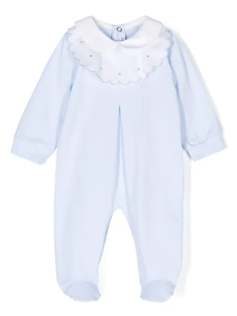 Siola pijama con panel festoneado