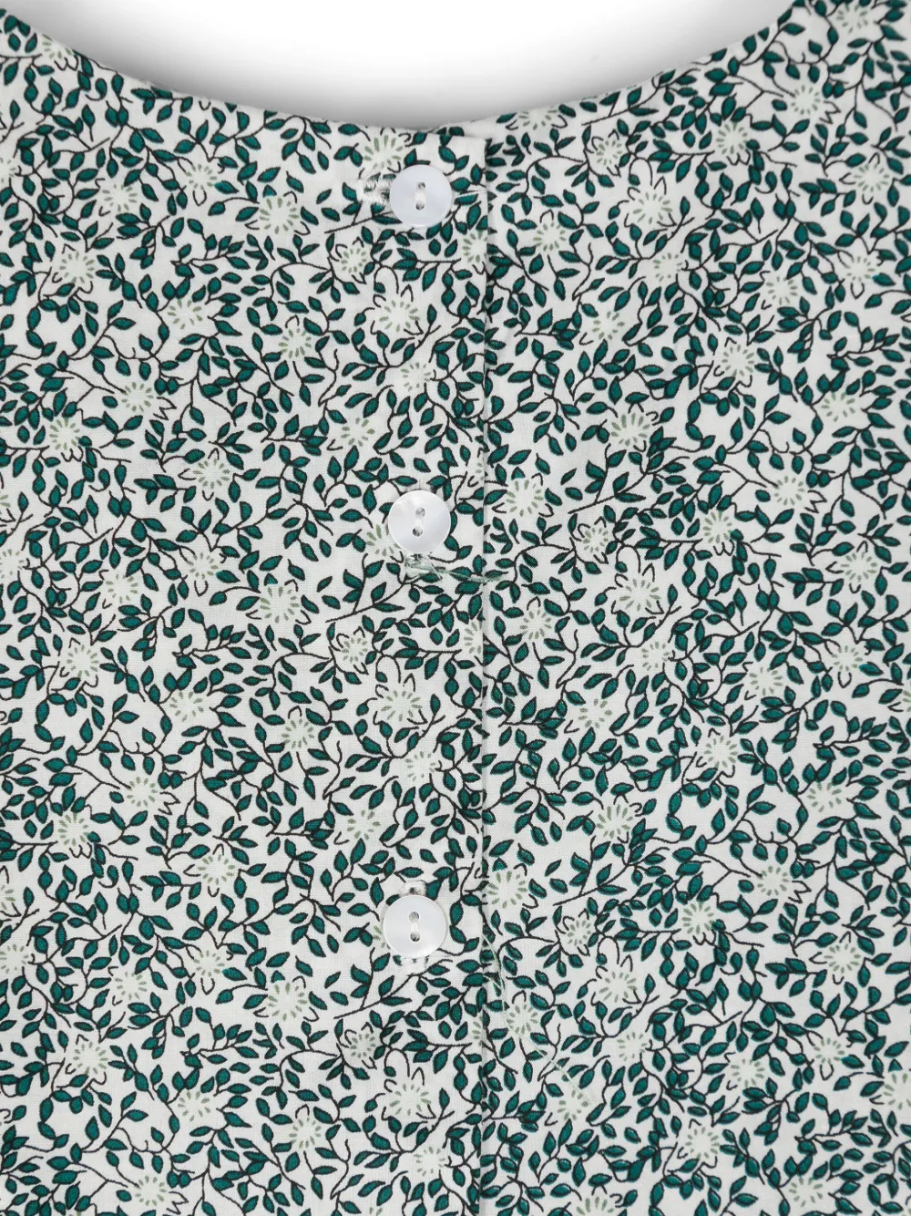 Siola Katoenen jurk met bloemenprint Groen