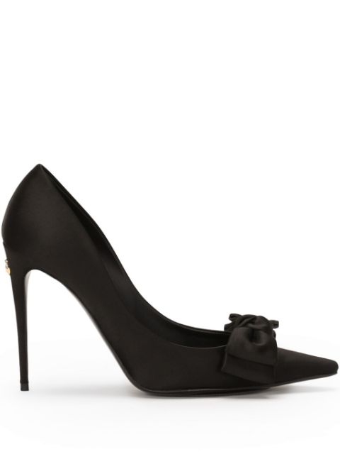 Dolce & Gabbana 105mm bow-detail pumps Women