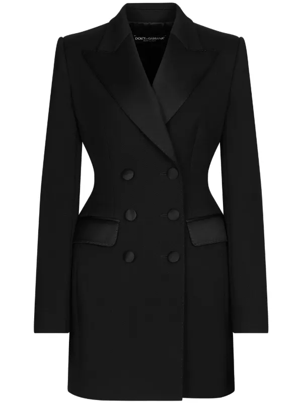 【関税込み】Dolce&Gabbana ブラック ダブルジャケット Dolce & Gabbana ダブルジャケット | ブラック | FARFETCH JP