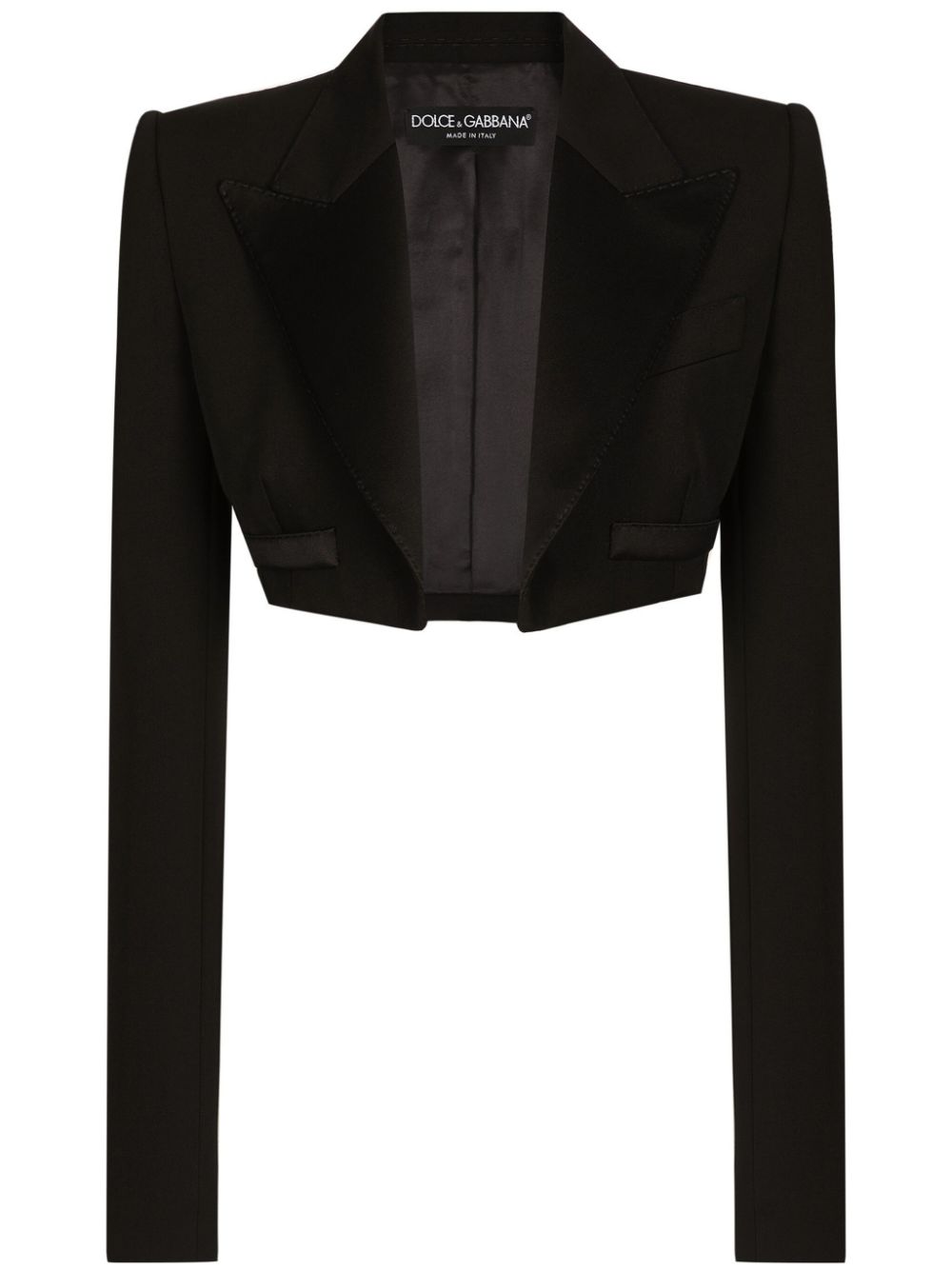 Shop Dolce & Gabbana Spencer Jacket In Schwarz