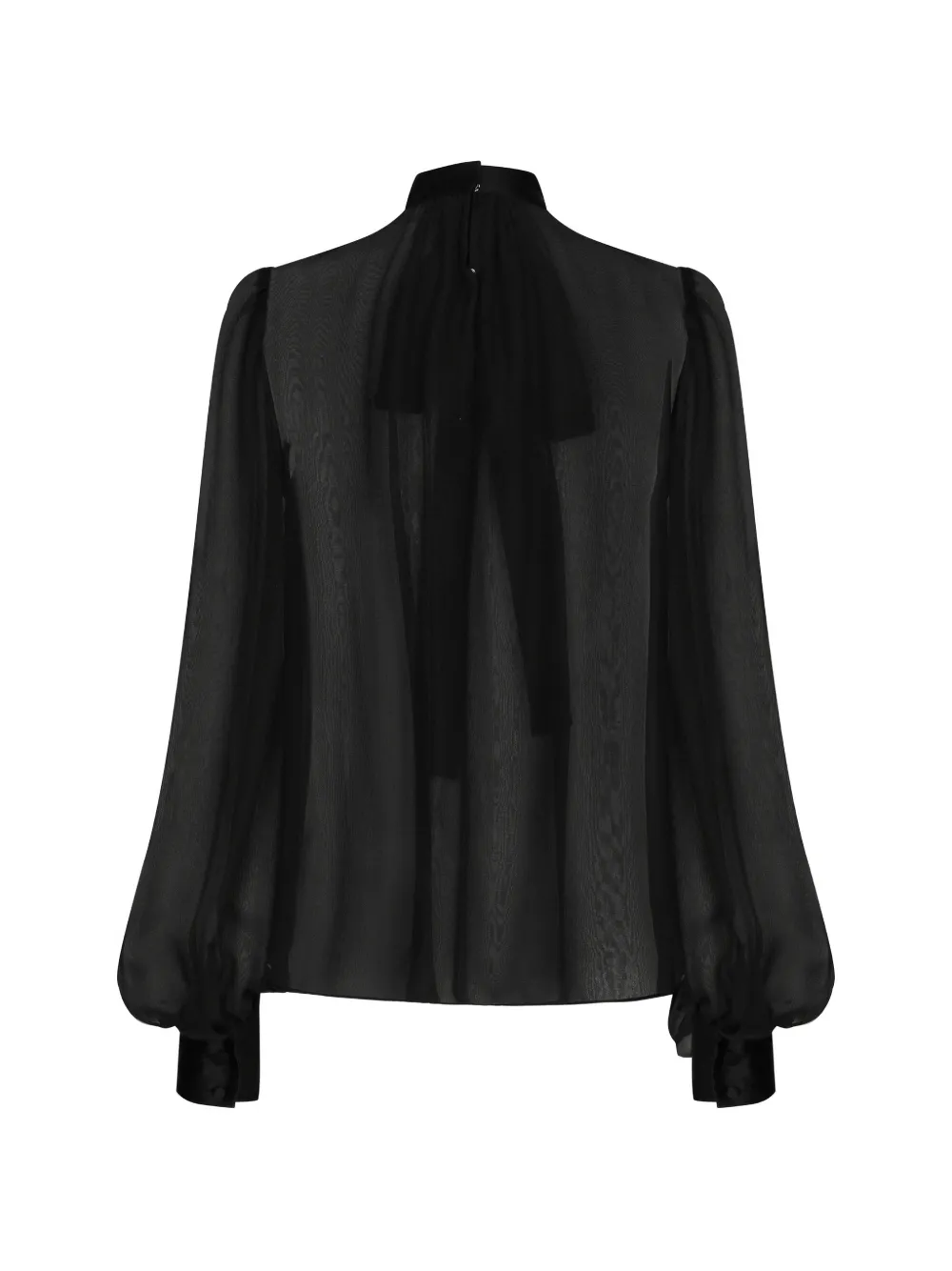 Dolce & Gabbana Blouse met halternek Zwart