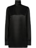 Dolce & Gabbana High-neck blouse - Black