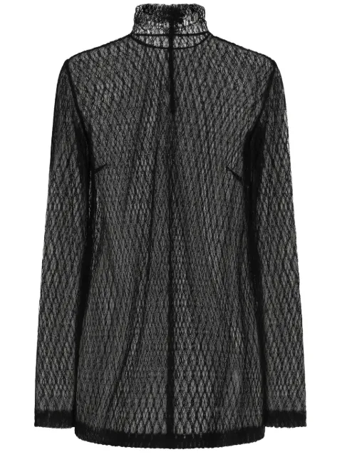 Dolce & Gabbana blusa con cuello de tortuga