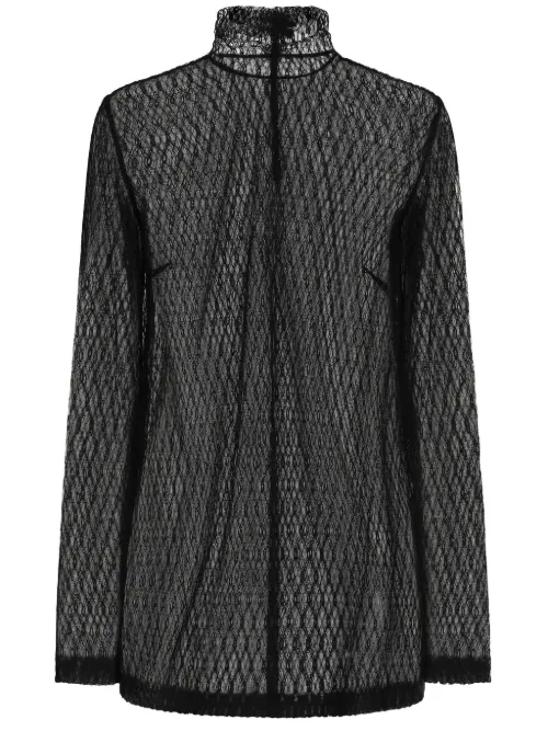 Blouse à col montant - Dolce & Gabbana - Modalova