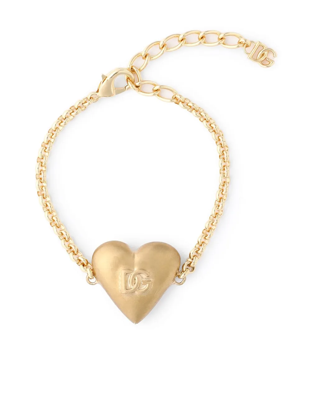 Dolce & Gabbana Pulseira DG De Coração | Dourado | FARFETCH BR