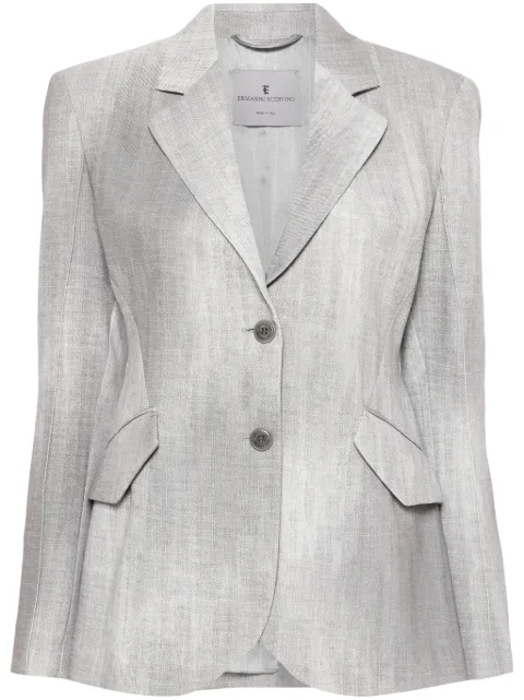 Ermanno Scervino printed single-breasted blazer