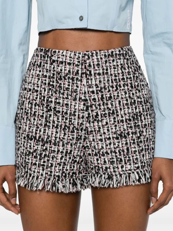 セルフポートレートのツイードショートパンツ Self-Portrait ツイード ショートパンツ