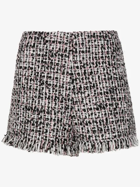 Self-Portrait Tweed shorts