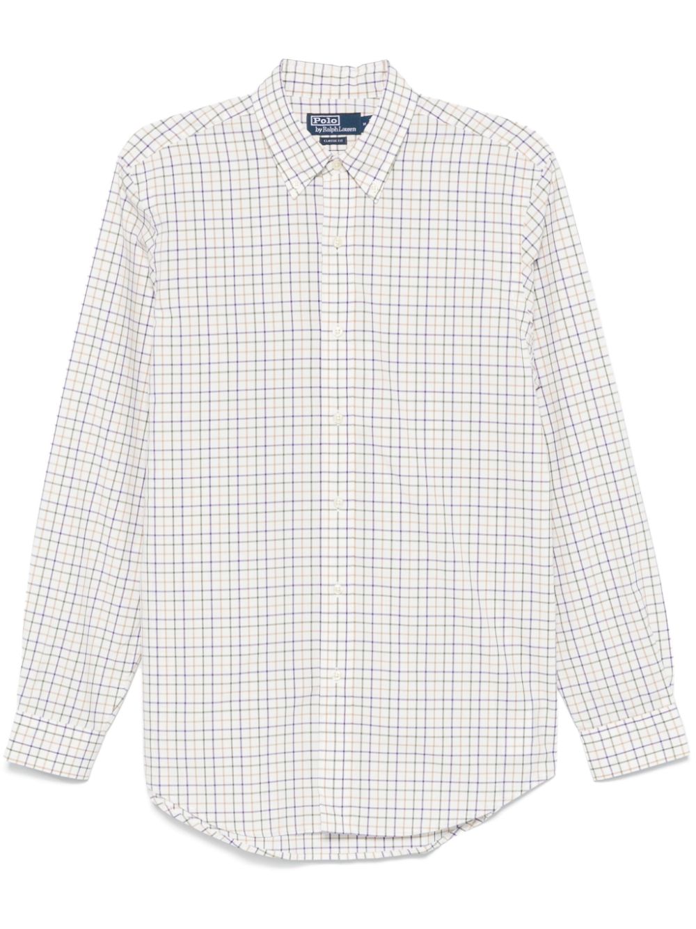 Polo Ralph Lauren tattersall check poplin shirt - White