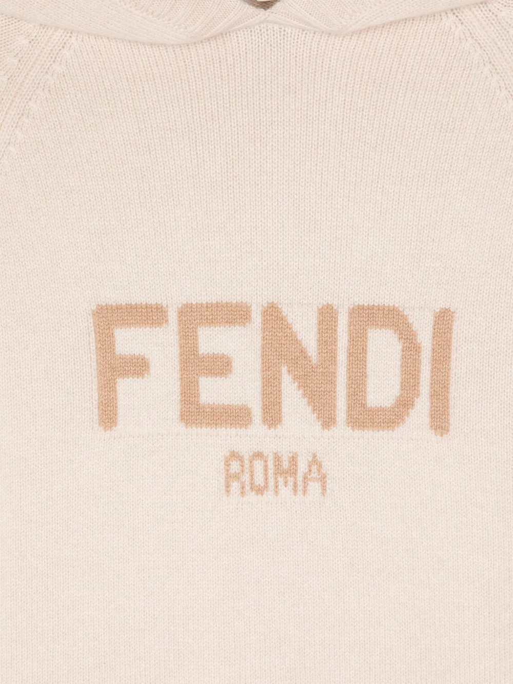Fendi Kids logo-jacquard sweater | Tops | Image 3