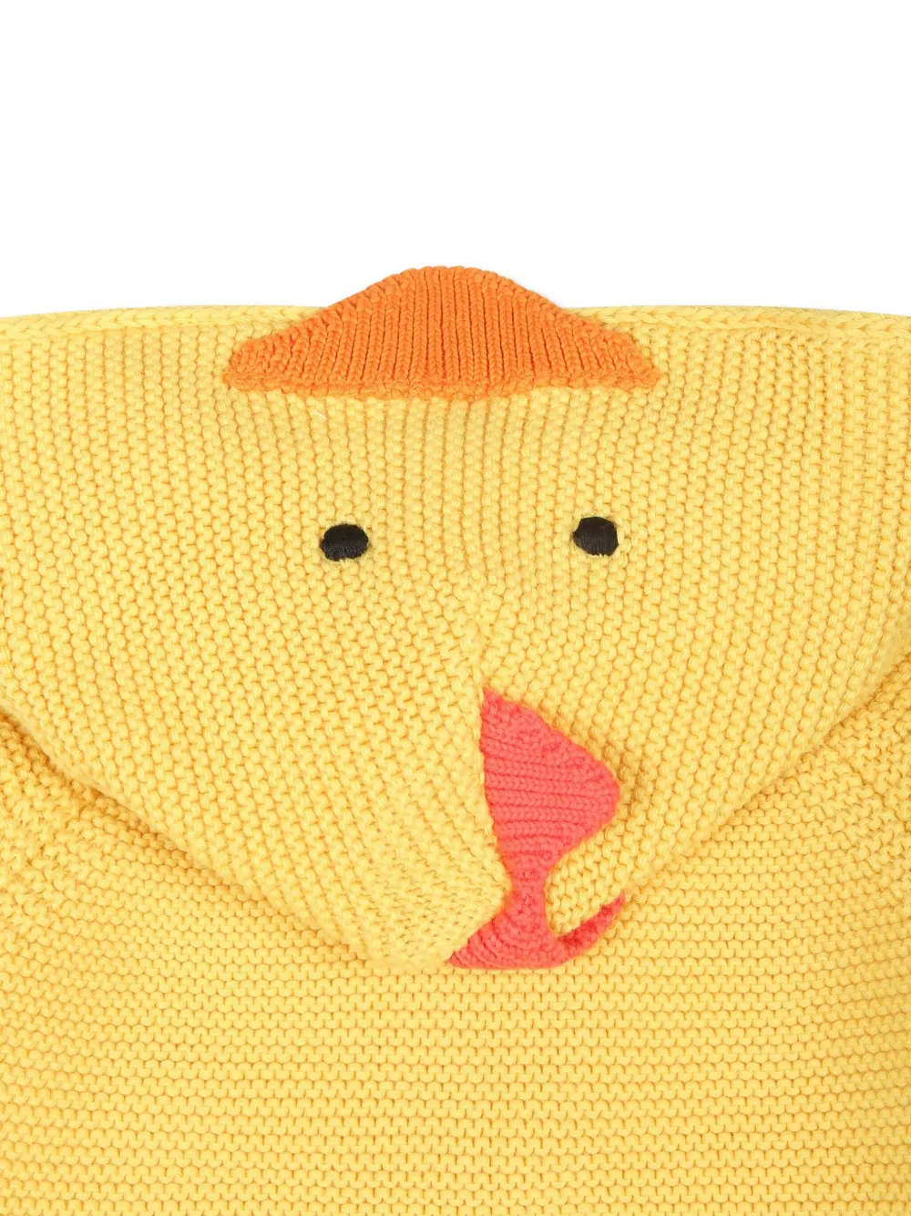 Stella McCartney Kids Vest met capuchon Geel
