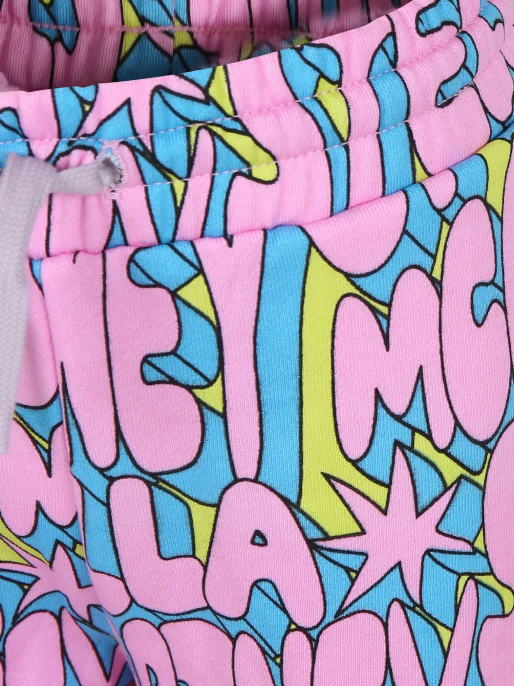 Stella McCartney Kids Trainingsbroek met logoprint Roze