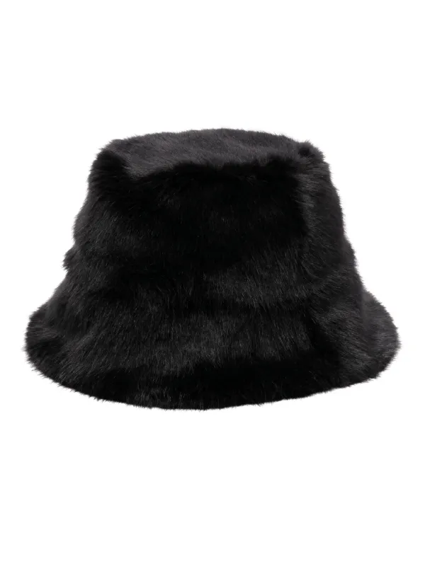Unreal Fur Yeoman エコファーバケットハット | ブラック | FARFETCH JP