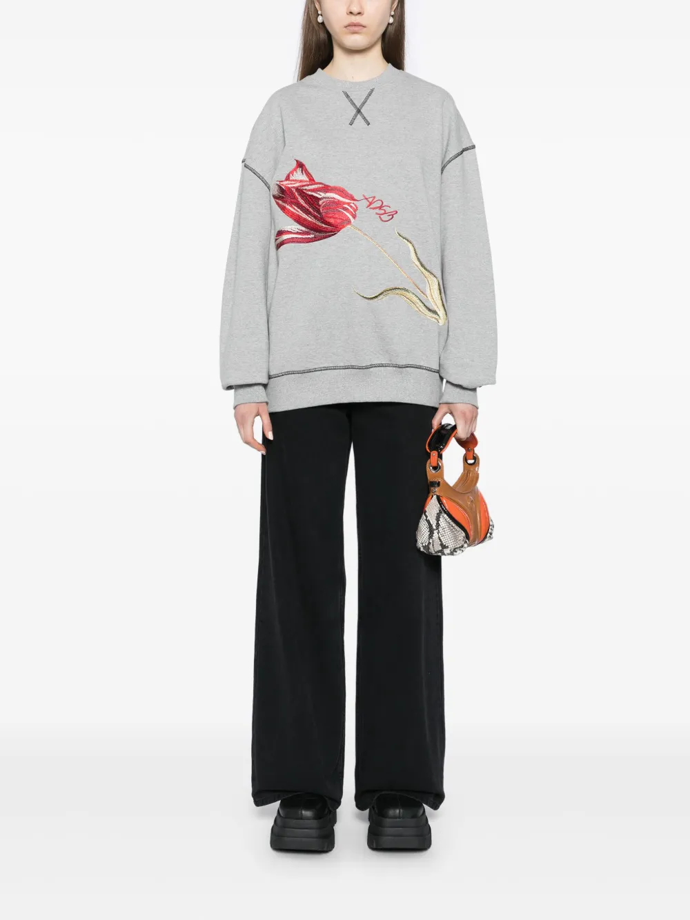 Andersson Bell Flore sweater Grijs