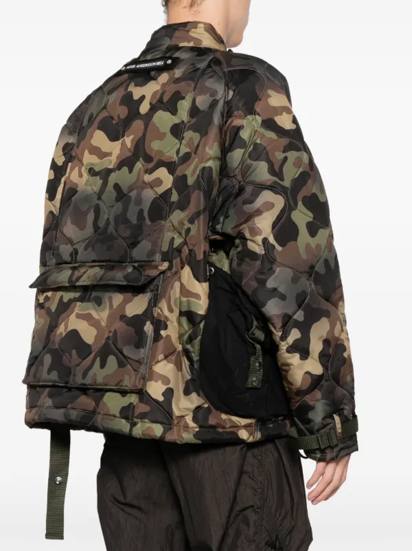 ZARA andersson bell ボンバージャケット　迷彩 Andersson Bell カモフラージュ ジャケット | グリーン | FARFETCH JP