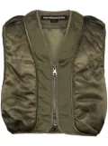 Andersson Bell mesh padded gilet - Green