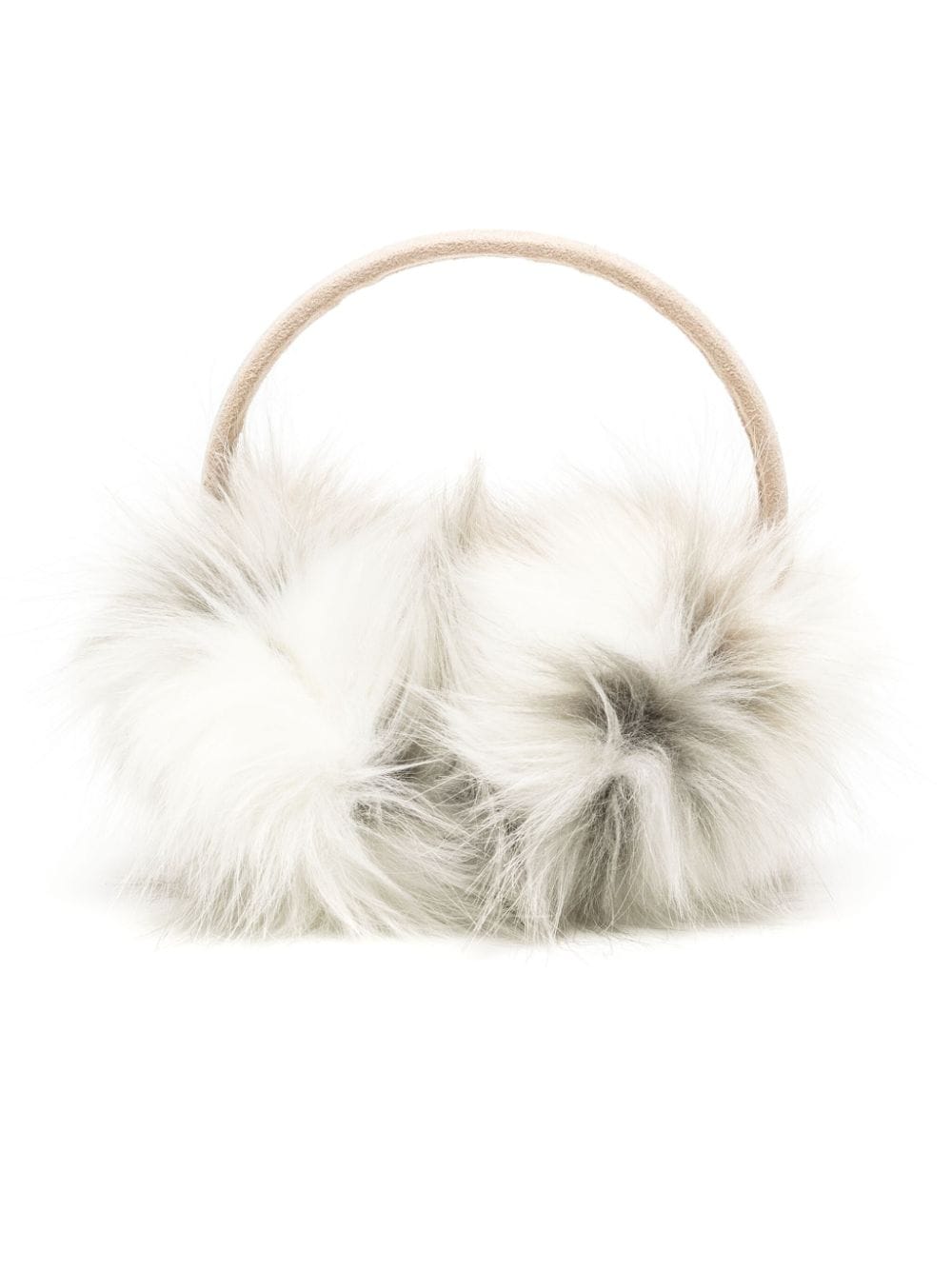 faux-fur earmuffs