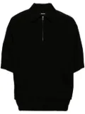 SONGZIO zipped collar sweater - Black