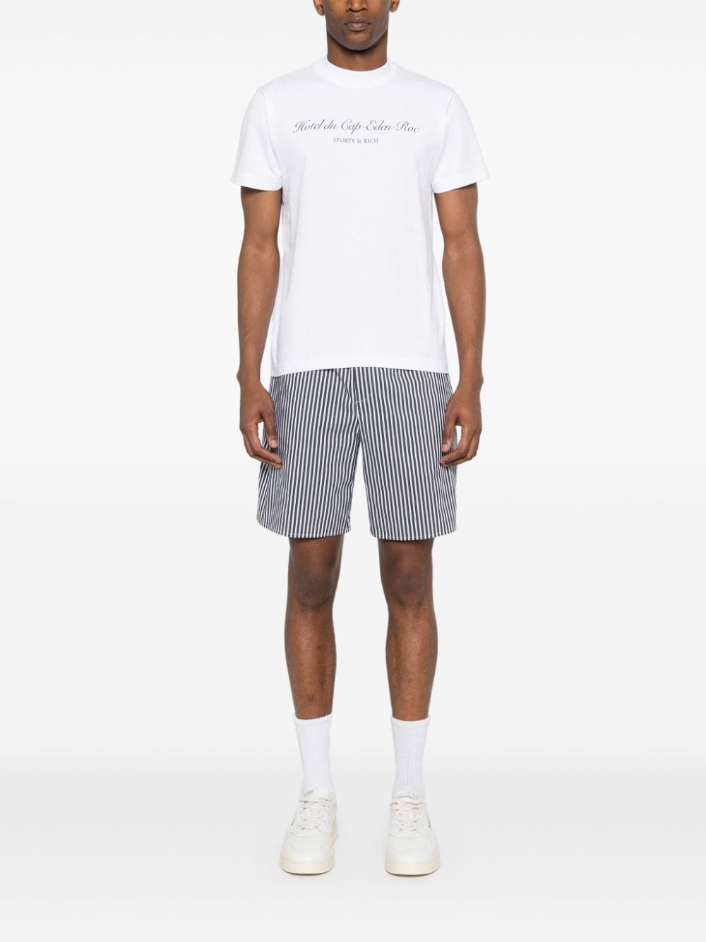 Sporty & Rich T-shirt met print - Wit