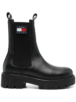 Off-White オフホワイト ラバーレインブーツ | ブラック | FARFETCH JP