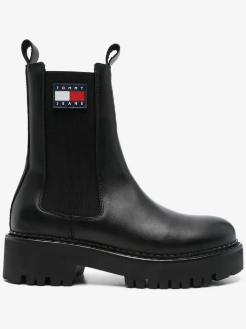 Tommy Jeans botas chelsea con tacón de 45mm