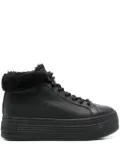 Calvin Klein Jeans leather sneakers - Black