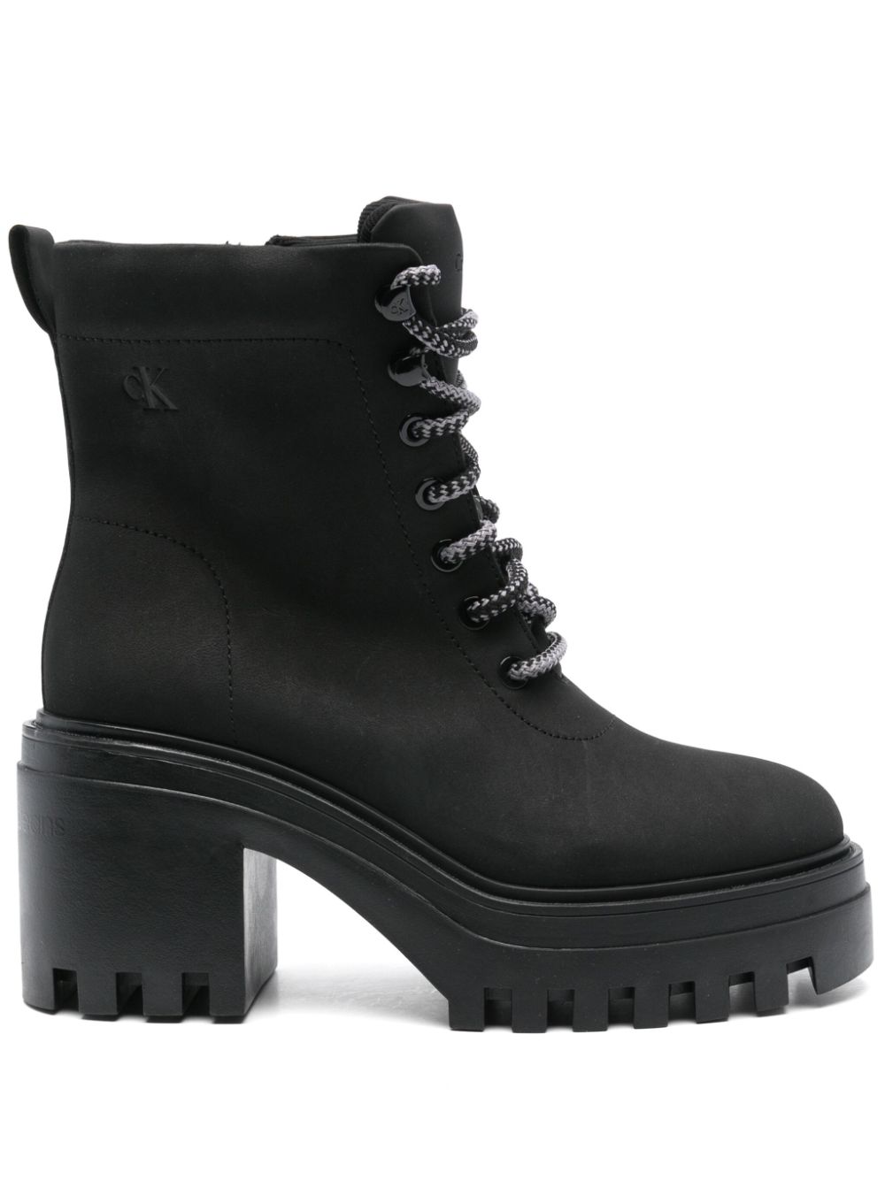 Calvin Klein Jeans 50mm leather boots Black