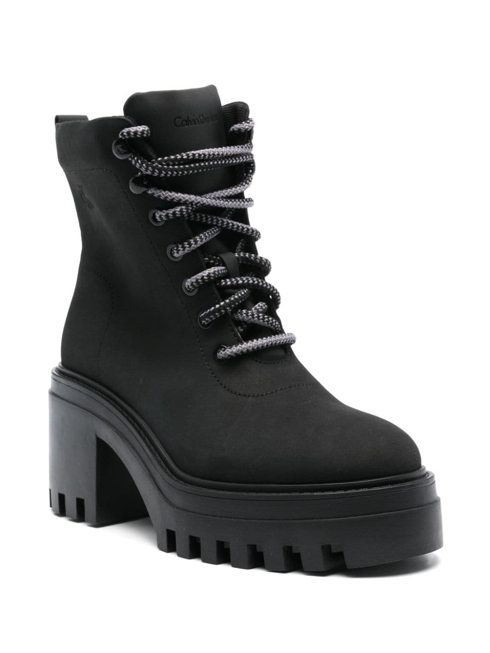 Calvin Klein Jeans 50mm leather boots Black