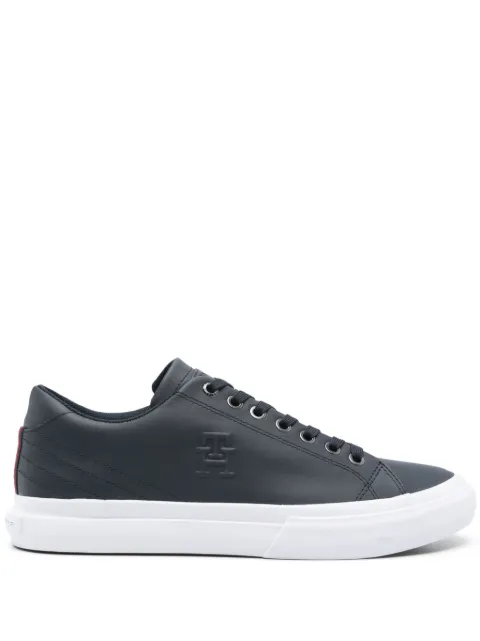 Tommy Hilfiger monogram-embossed sneakers 
