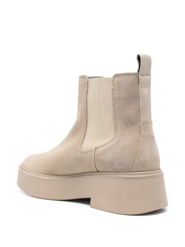 Tommy Hilfiger Suede Chelsea Boots Neutrals FARFETCH IN