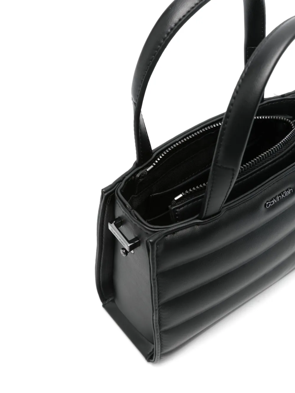 Calvin Klein Kleine gewatteerde crossbodytas Zwart