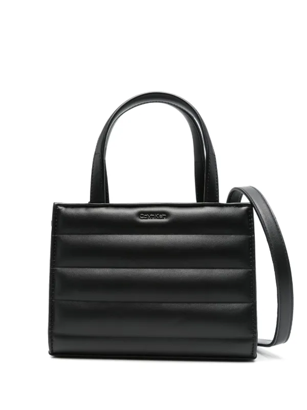 Calvin Klein Bolsa Transversal Matelassê Mini Preto FARFETCH BR