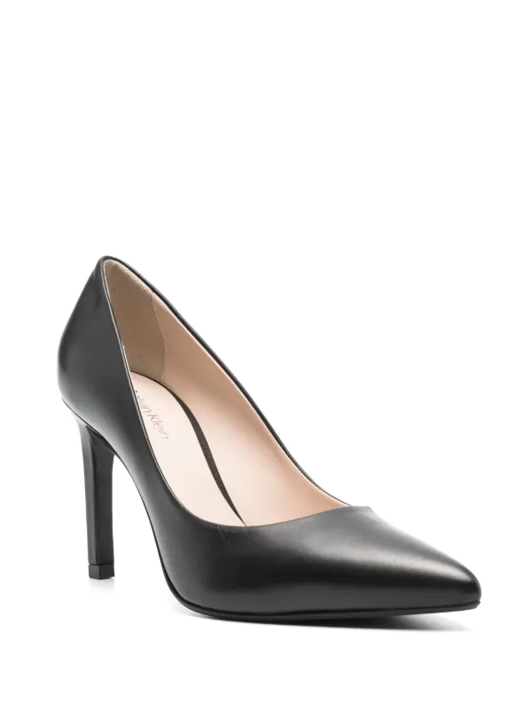Calvin klein leather pumps best sale
