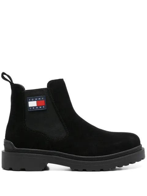 Tommy Jeans bottines chelsea à détail imprimé