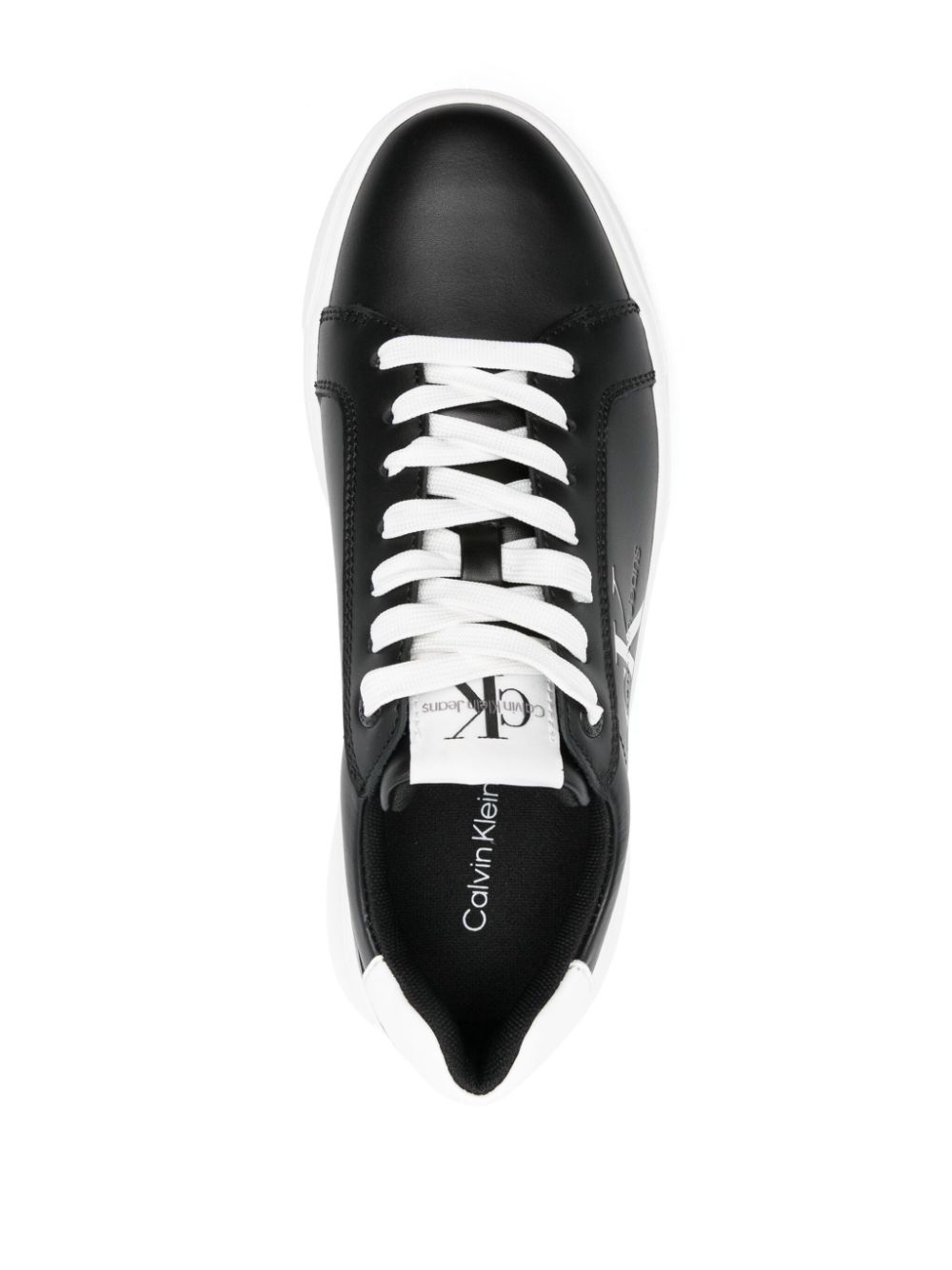 Calvin Klein Jeans Sneakers met logoprint Zwart