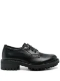 Calvin Klein leather Oxford shoes - Black