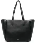 Calvin Klein logo-plaque tote bag - Black