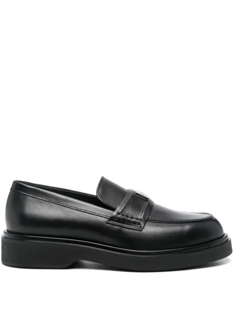 Calvin Klein leather loafers