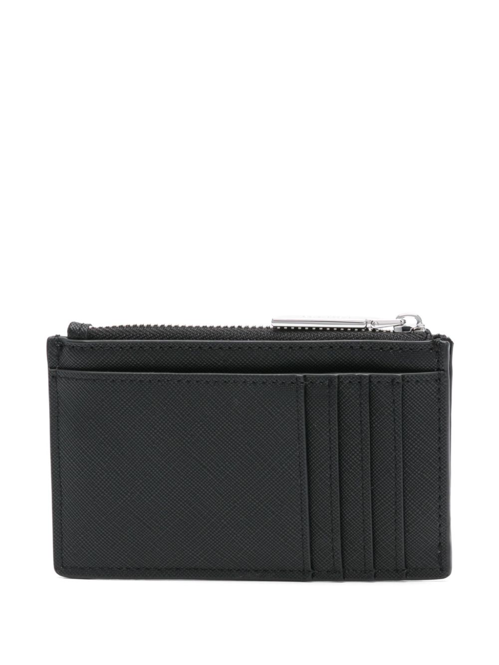 Calvin Klein logo-print card holder - Zwart