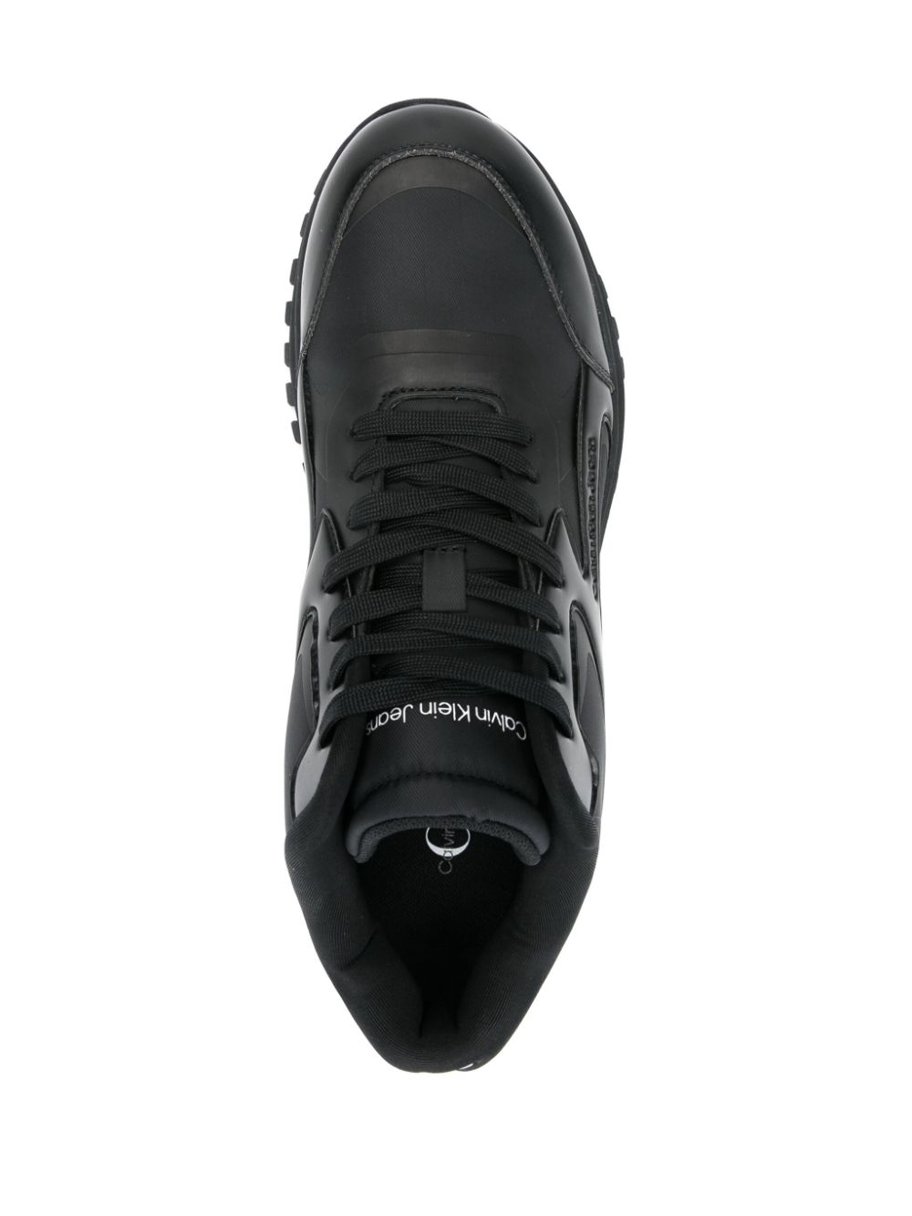 Calvin Klein Jeans logo-debossed sneakers Black