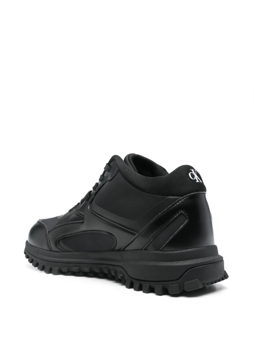 Calvin Klein Jeans logo-debossed sneakers Black