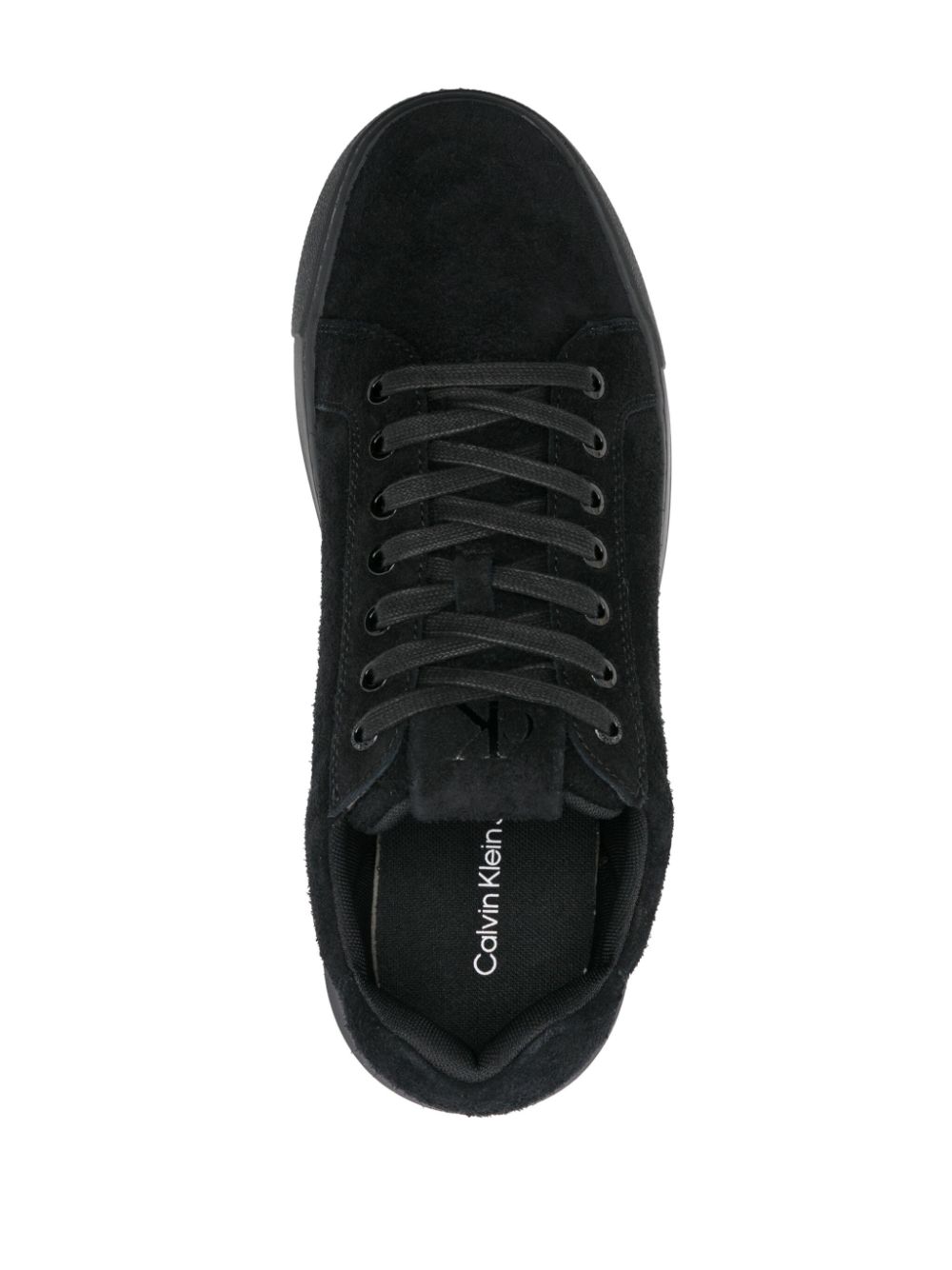 Calvin Klein Jeans suede sneakers Black