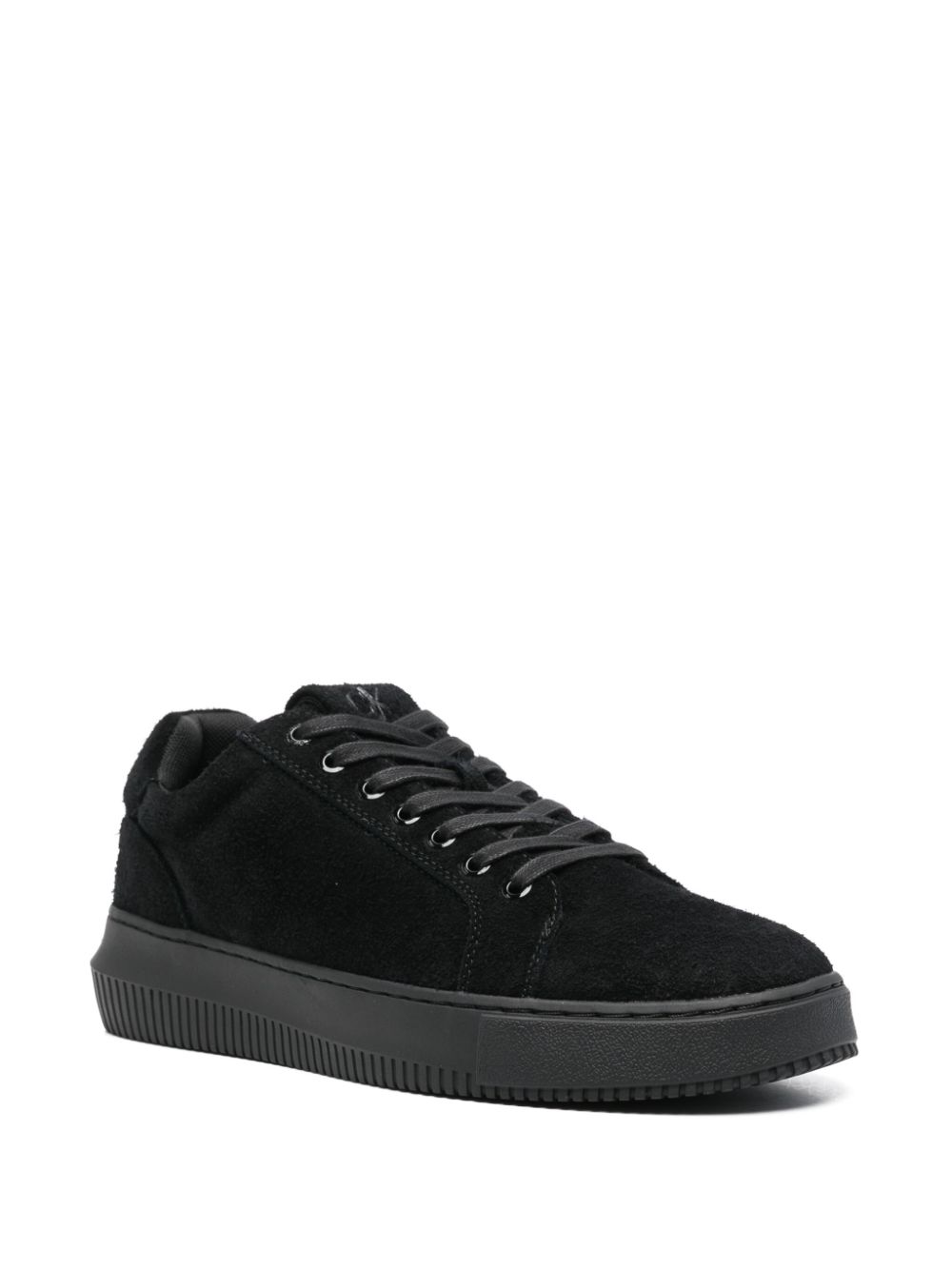 Calvin Klein Jeans suede sneakers Black